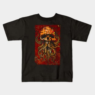 Octopus red Kids T-Shirt